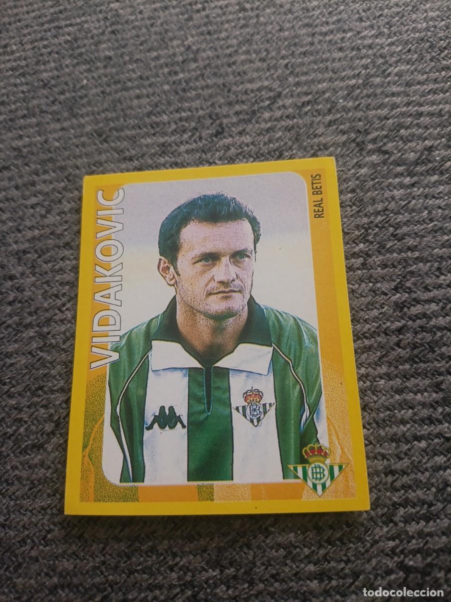 Cromos de f&uacute;tbol: Vidakovic Betis super campeonato 98/99
