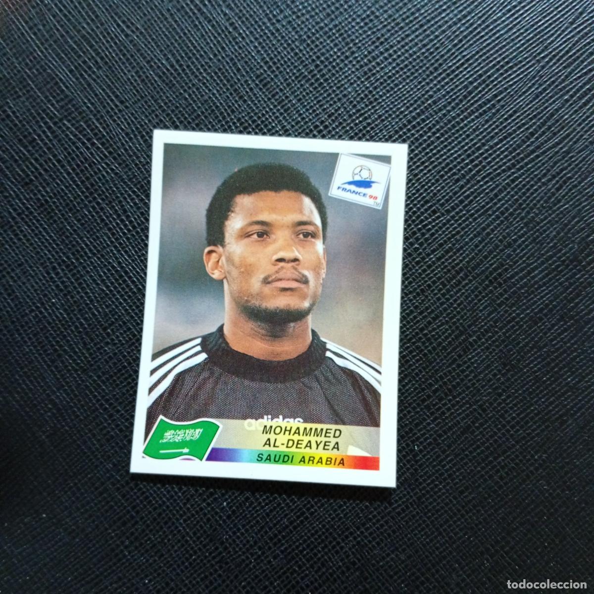 Cromos de f&uacute;tbol: 194 AL DEAYEA ARABIA SAUDI AFRICA PANINI 1998 MUNDIAL CROMO FUTBOL FRANCIA 98 SIN PEGAR - A98 PG280