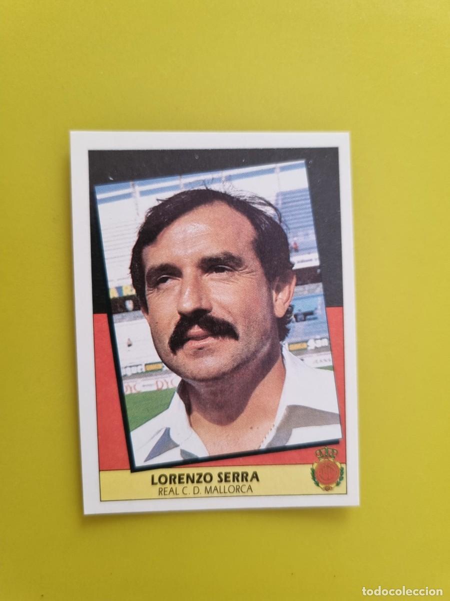 Cromos de Futebol: CROMO LIGA ESTE 87 88 1987 1988 NUNCA PEGADO SIN PEGAR LORENZO SERRA ENTRENADOR RCD MALLORCA AR1026