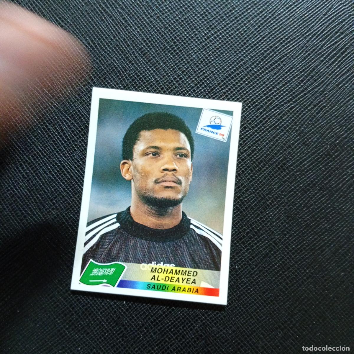 Cromos de f&uacute;tbol: 194 AL DEAYEA ARABIA AFRICA PANINI 1998 MUNDIAL CROMO FUTBOL FRANCIA 98 - SIN PEGAR - A98 PG280 B