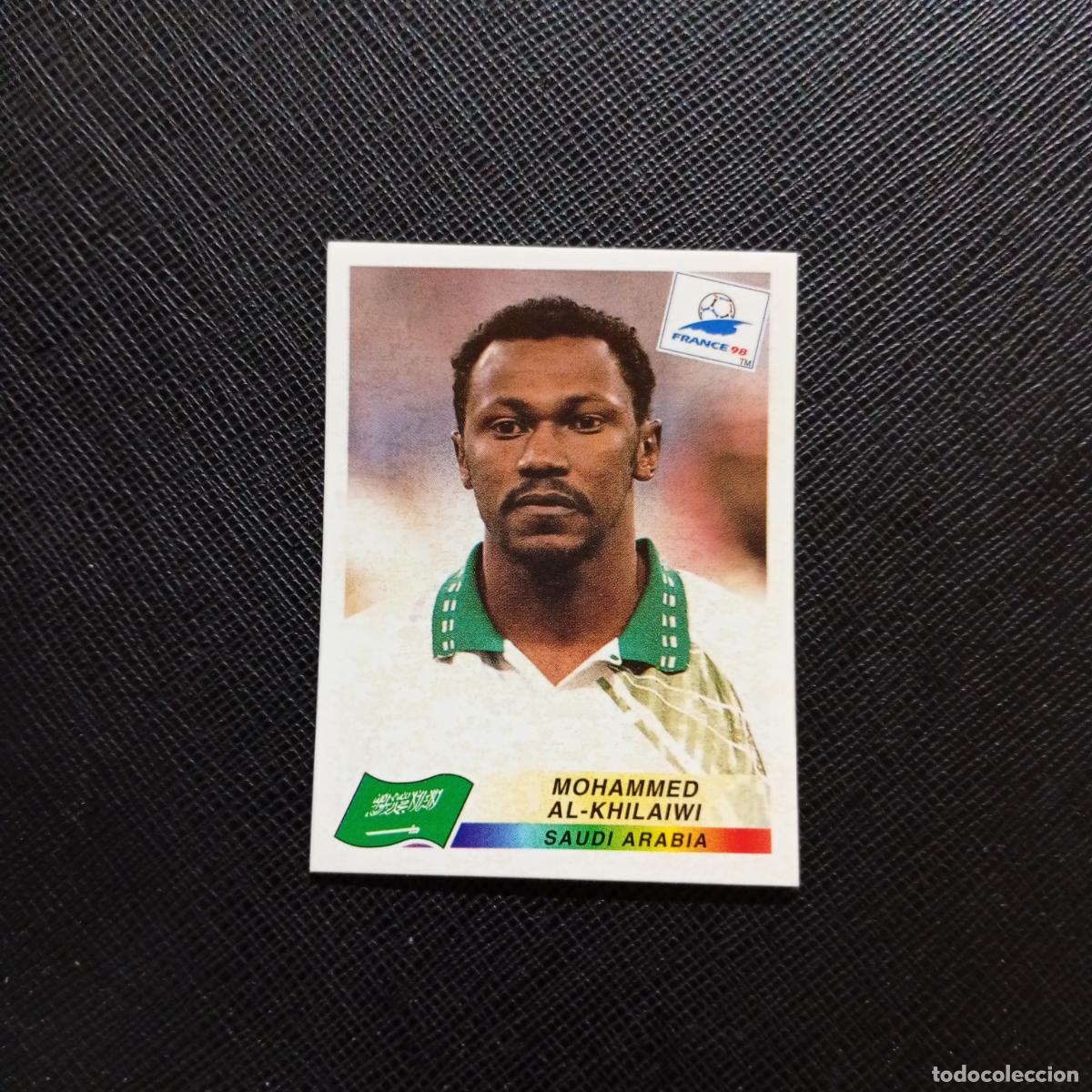 Cromos de f&uacute;tbol: 195 AL KHILAIWI ARABIA SAUDI PANINI 1998 MUNDIAL CROMO FUTBOL FRANCIA 98 - SIN PEGAR - A98 PG298