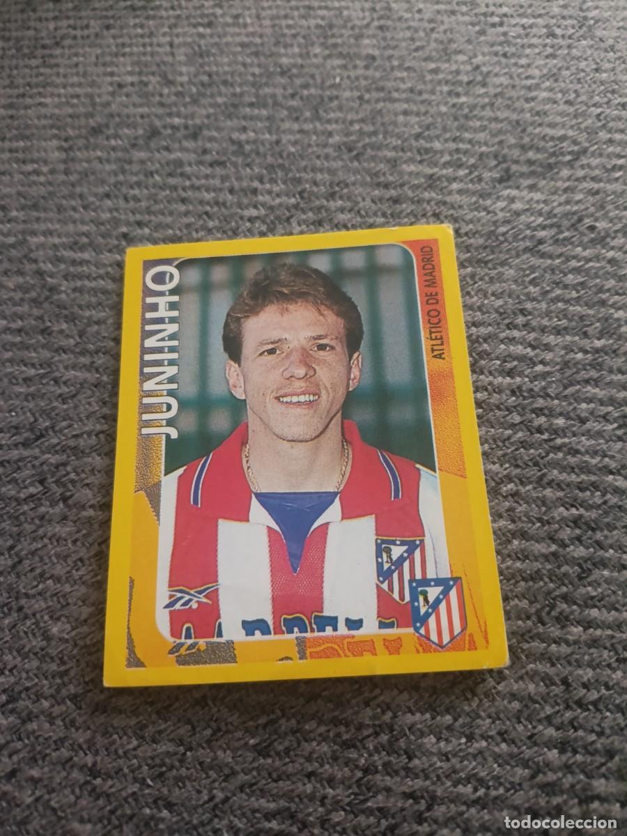 Cromos de f&uacute;tbol: Juninho Atl&eacute;tico de Madrid super campeonato 98/99