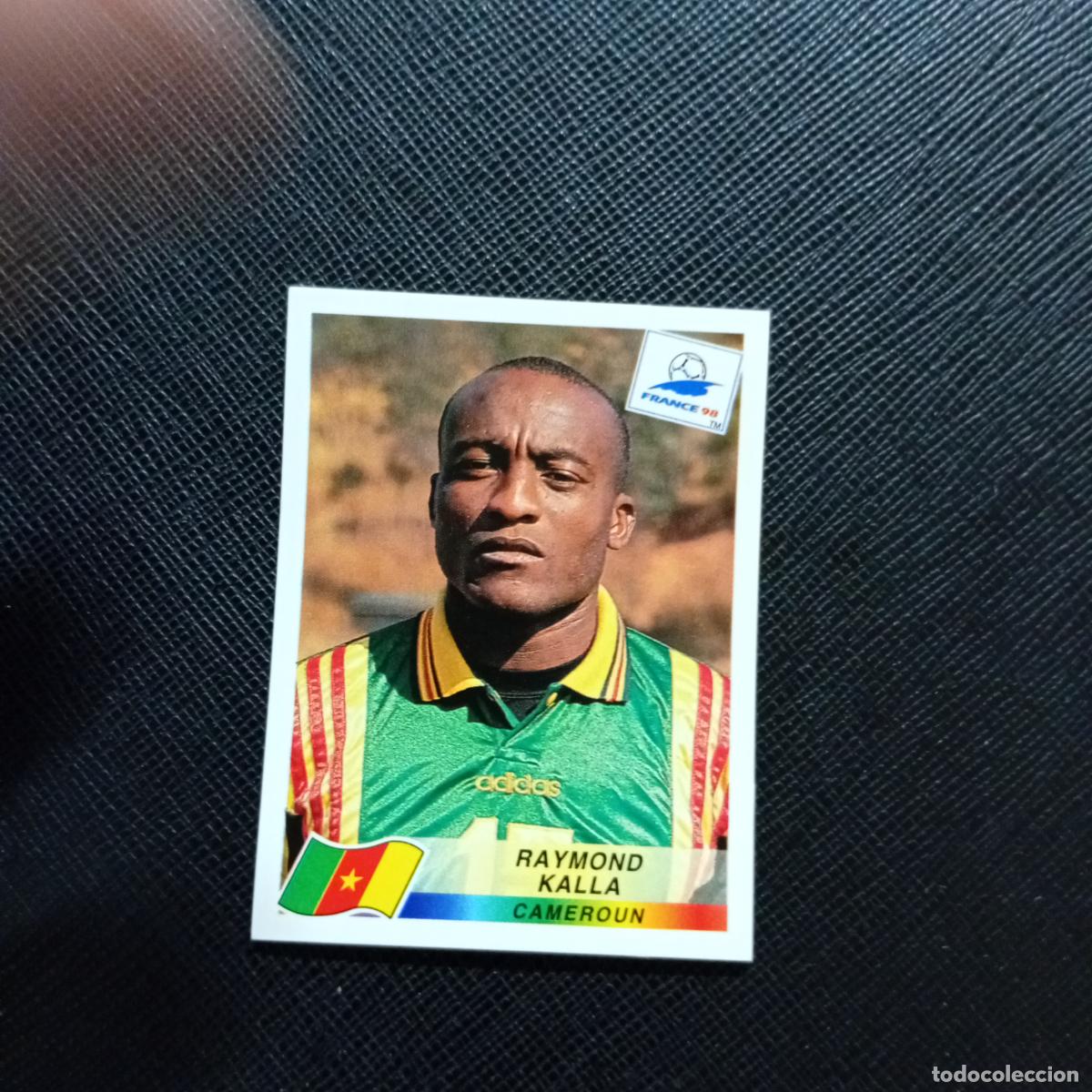 Cromos de f&uacute;tbol: 125 KALLA CAMERUN PANINI 1998 MUNDIAL CROMO FUTBOL FRANCIA 98 - SIN PEGAR - A98 PG298