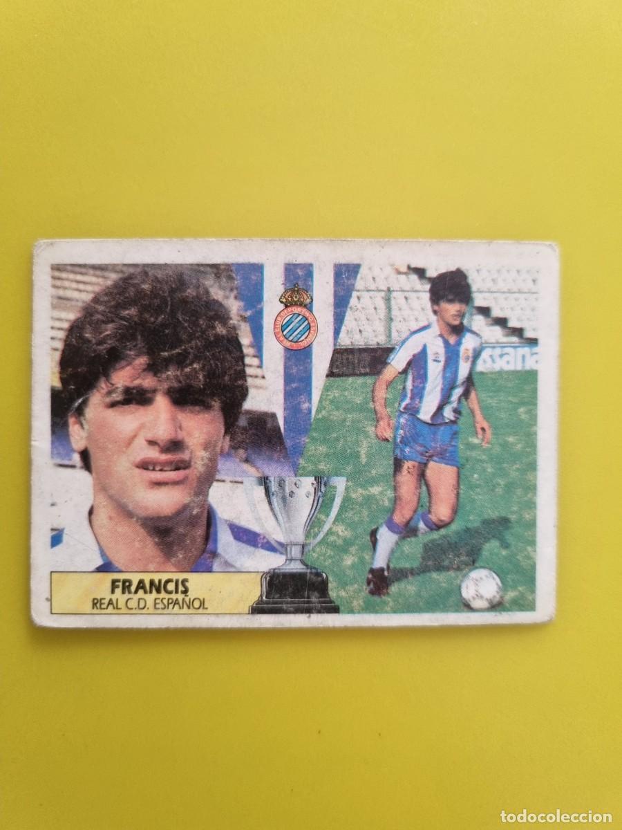 Cartes &agrave; collectionner de Football: CROMO LIGA ESTE 87 88 1987 1988 NUNCA PEGADO SIN PEGAR FRANCIS RCD ESPA&Ntilde;OL LEER AR1026
