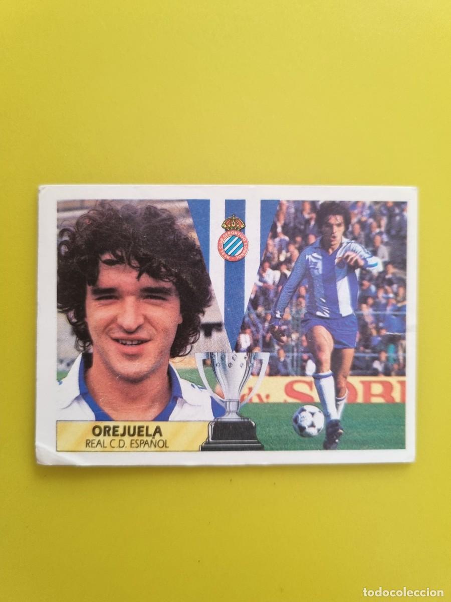 Cromos de f&uacute;tbol: CROMO LIGA ESTE 87 88 1987 1988 NUNCA PEGADO SIN PEGAR OREJUELA RCD ESPA&Ntilde;OL AR1026
