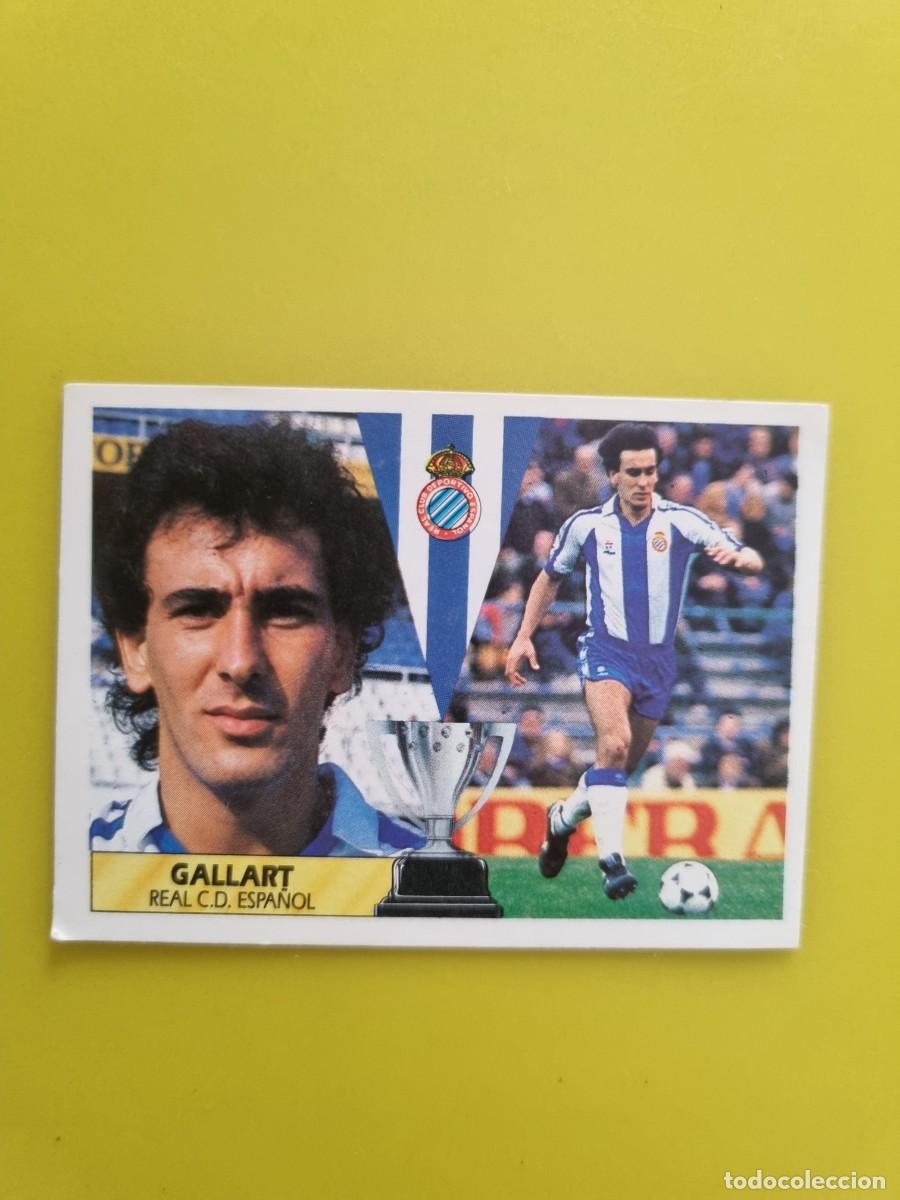Cromos de f&uacute;tbol: CROMO LIGA ESTE 87 88 1987 1988 NUNCA PEGADO SIN PEGAR GALLART RCD ESPA&Ntilde;OL AR1026