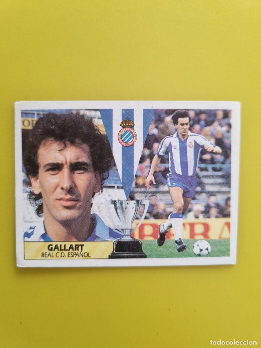 Cromos de f&uacute;tbol: CROMO LIGA ESTE 87 88 1987 1988 NUNCA PEGADO SIN PEGAR GALLART RCD ESPA&Ntilde;OL AR1026