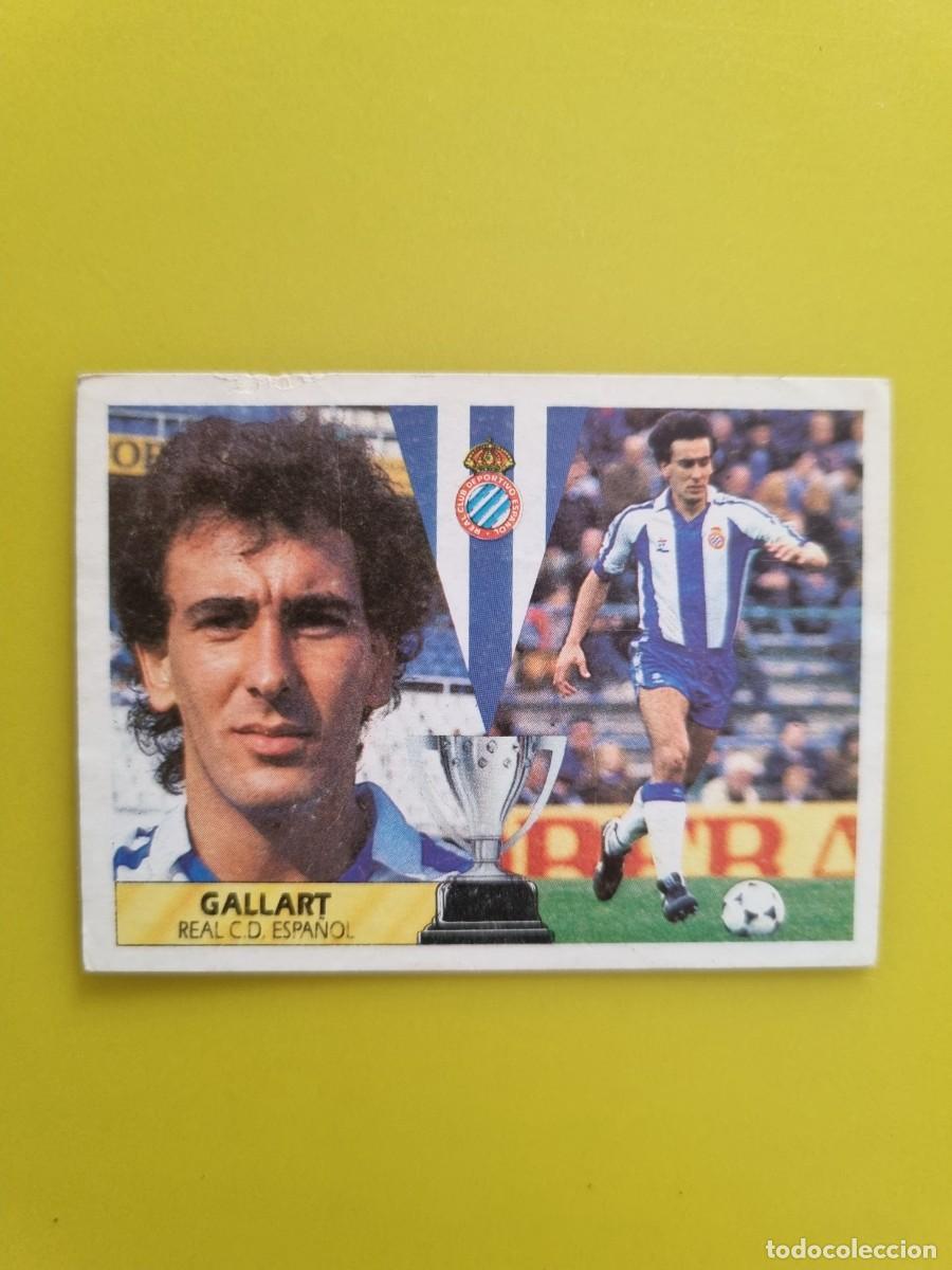 Cromos de f&uacute;tbol: CROMO LIGA ESTE 87 88 1987 1988 NUNCA PEGADO SIN PEGAR GALLART RCD ESPA&Ntilde;OL AR1026