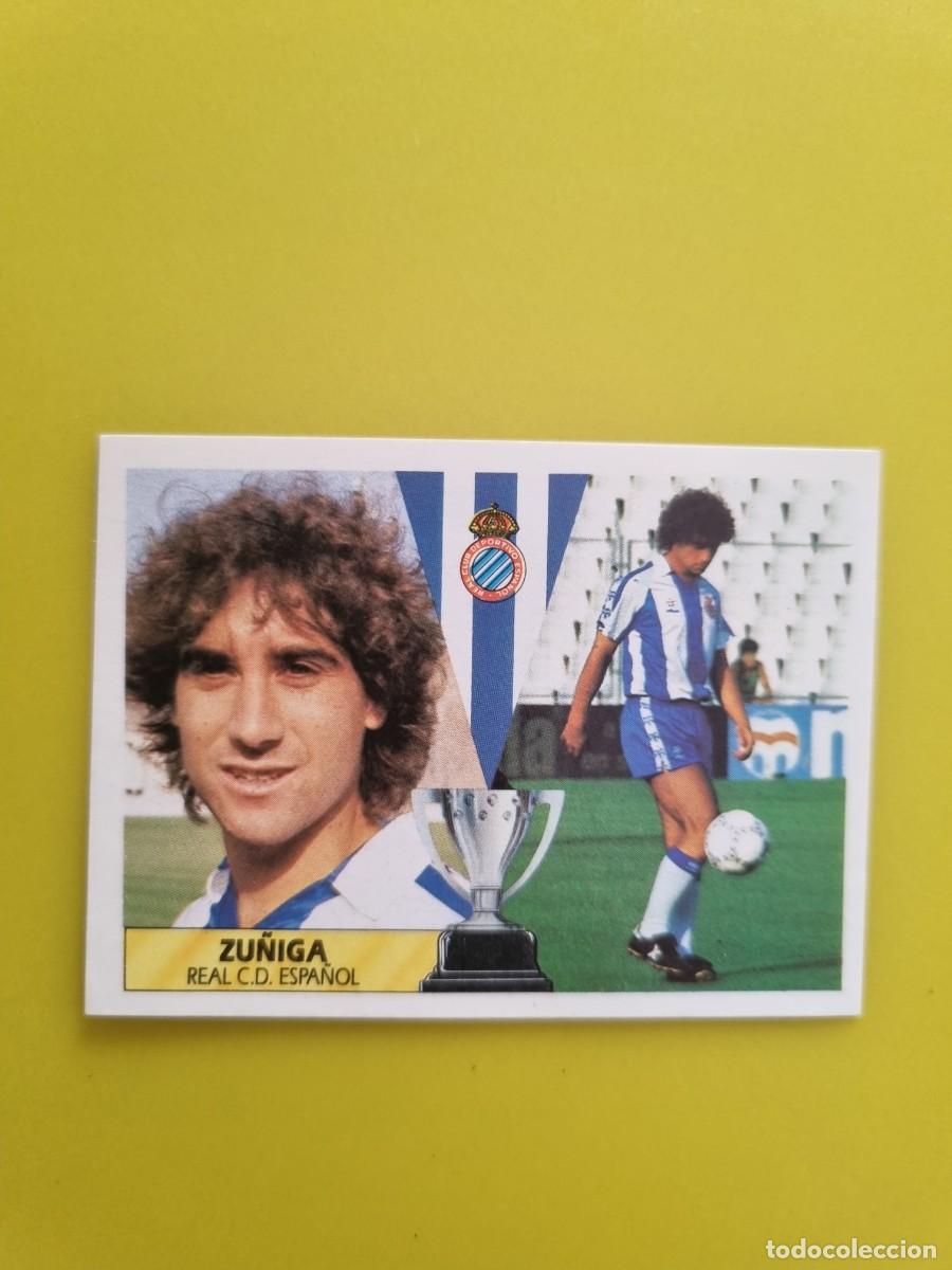 Cromos de f&uacute;tbol: CROMO LIGA ESTE 87 88 1987 1988 NUNCA PEGADO SIN PEGAR ZU&Ntilde;IGA RCD ESPA&Ntilde;OL AR1026