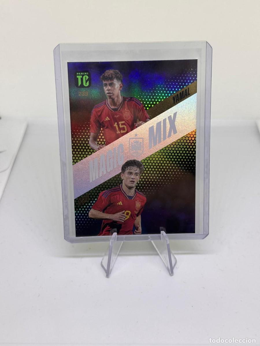 Cromos de f&uacute;tbol: Rookie Lamine Yamal Gavi Espa&ntilde;a Panini Top Class Magic Mix 2024