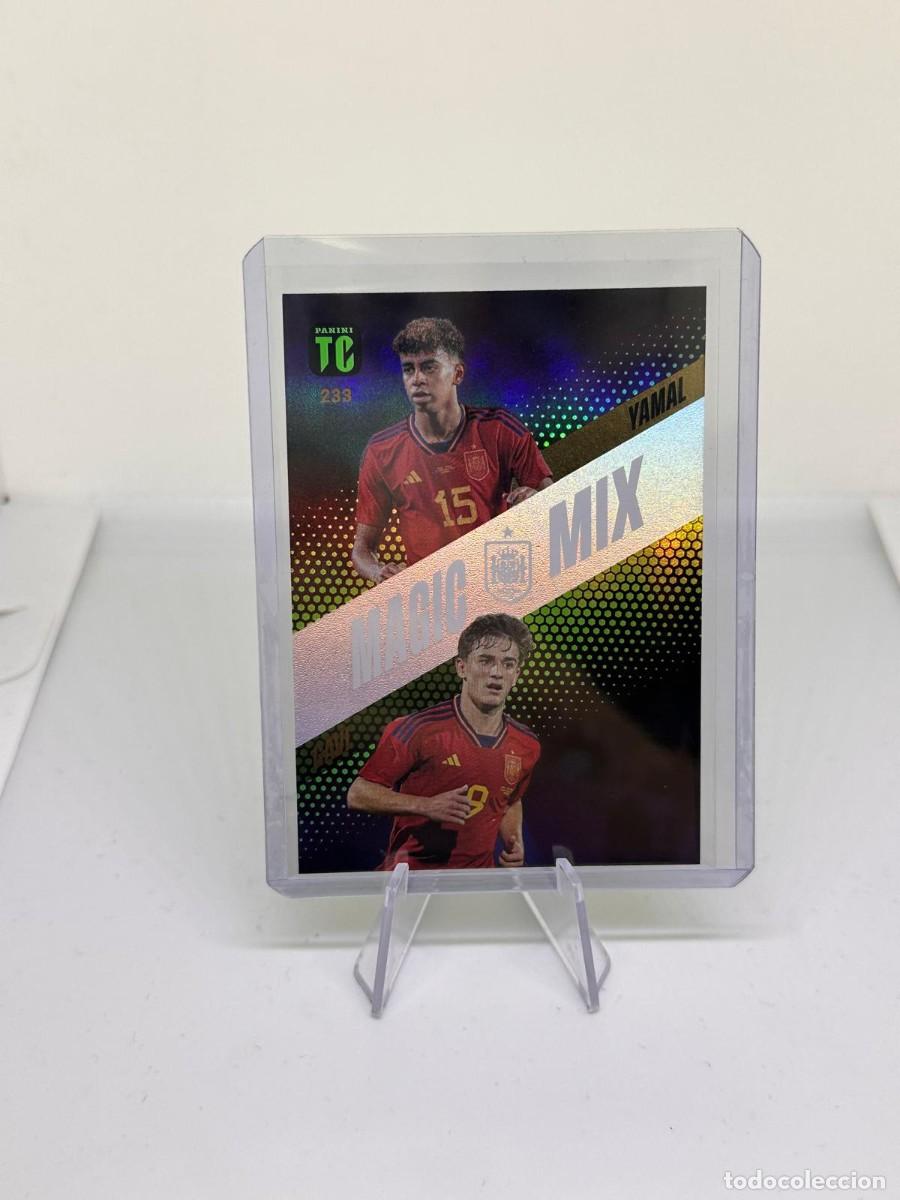 Cromos de f&uacute;tbol: Rookie Lamine Yamal Gavi Espa&ntilde;a Panini Top Class Magic Mix 2024