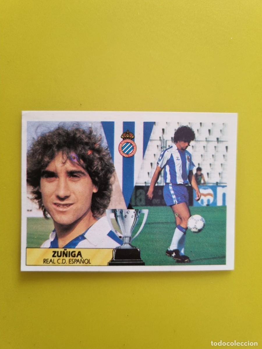 Cromos de f&uacute;tbol: CROMO LIGA ESTE 87 88 1987 1988 NUNCA PEGADO SIN PEGAR ZU&Ntilde;IGA RCD ESPA&Ntilde;OL AR1026