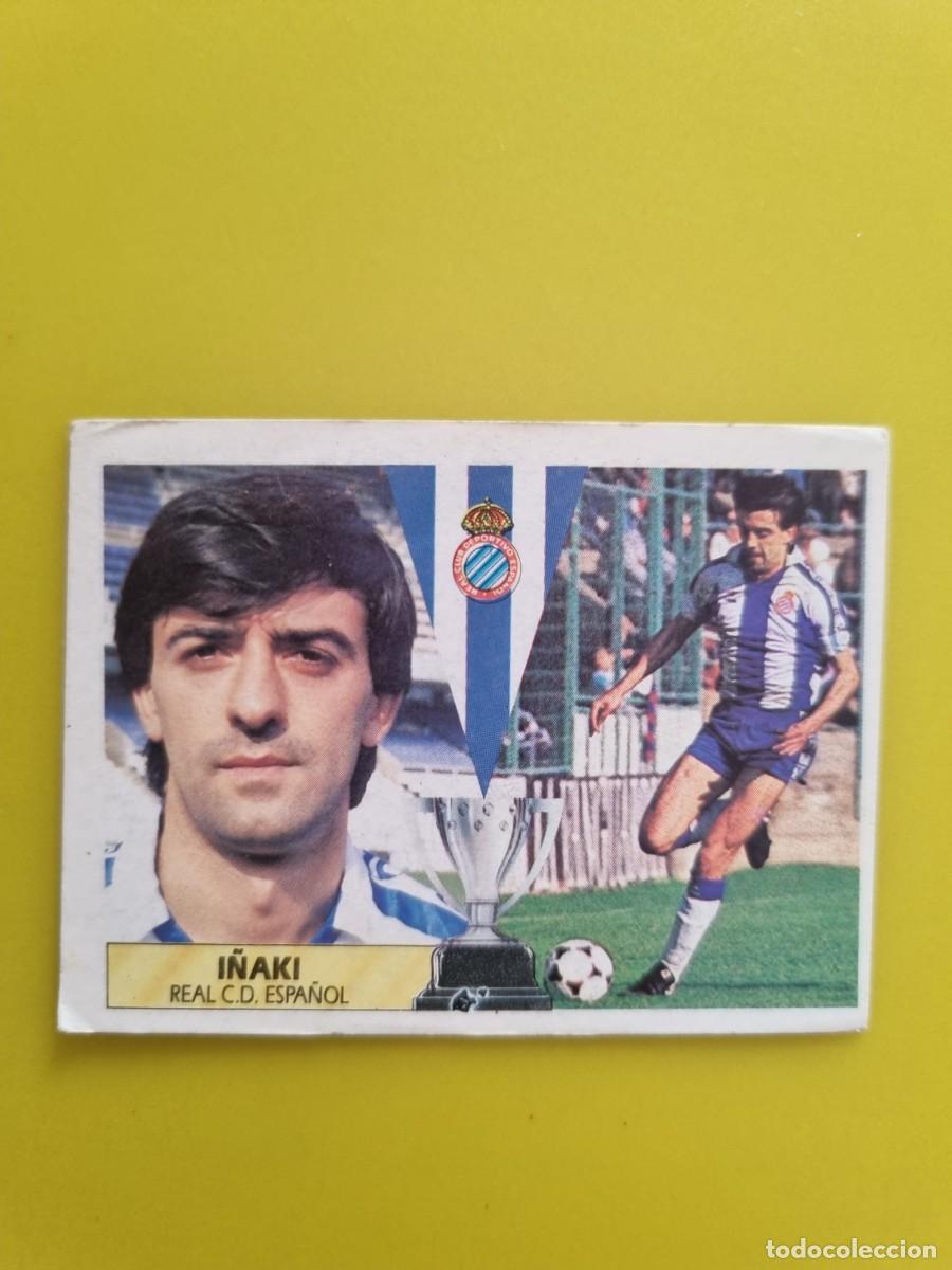Cromos de f&uacute;tbol: CROMO LIGA ESTE 87 88 1987 1988 NUNCA PEGADO SIN PEGAR I&Ntilde;AKI RCD ESPA&Ntilde;OL AR1026
