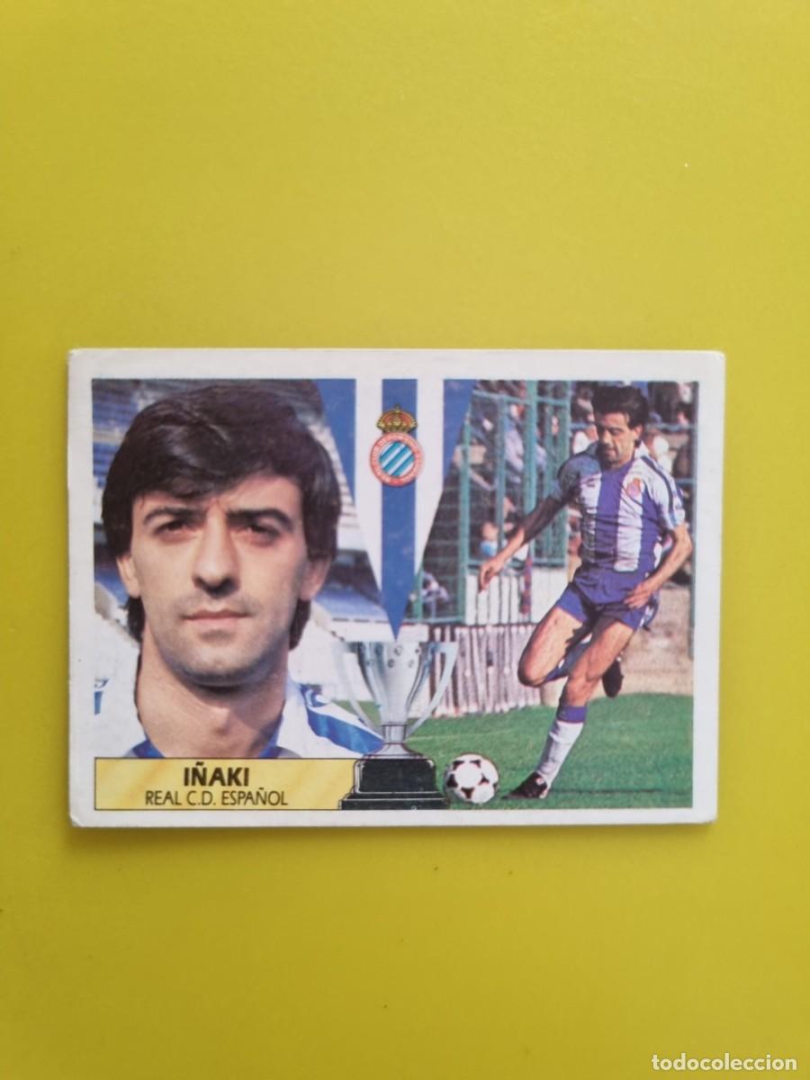 Cromos de f&uacute;tbol: CROMO LIGA ESTE 87 88 1987 1988 NUNCA PEGADO SIN PEGAR I&Ntilde;AKI RCD ESPA&Ntilde;OL AR1026