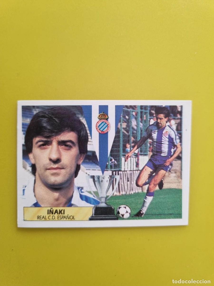 Cromos de f&uacute;tbol: CROMO LIGA ESTE 87 88 1987 1988 NUNCA PEGADO SIN PEGAR I&Ntilde;AKI RCD ESPA&Ntilde;OL AR1026