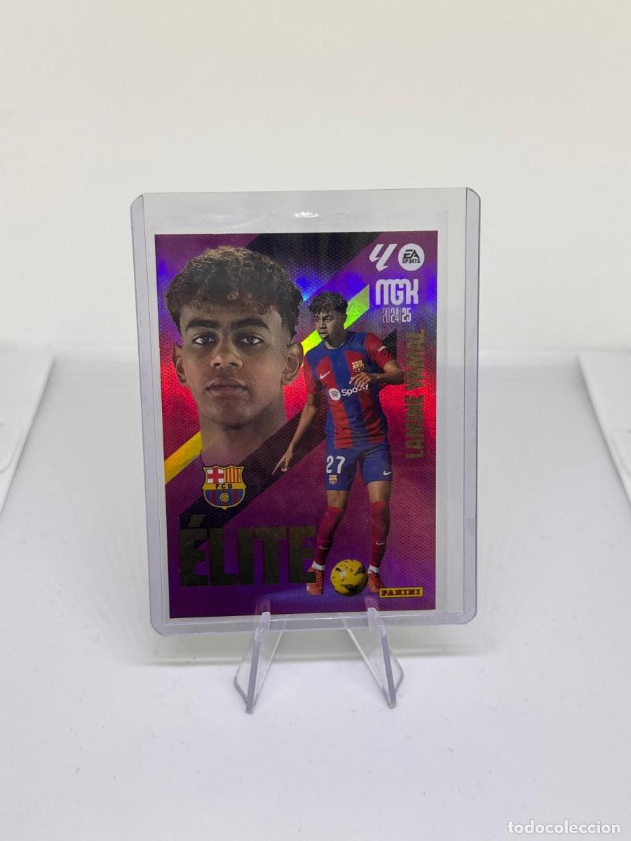 Cromos de f&uacute;tbol: Lamine Yamal FC Barcelona Elite Panini Megacracks 2024 25