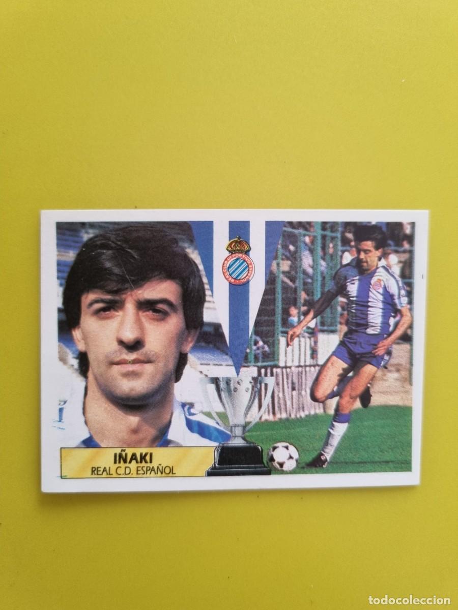 Cromos de f&uacute;tbol: CROMO LIGA ESTE 87 88 1987 1988 NUNCA PEGADO SIN PEGAR I&Ntilde;AKI RCD ESPA&Ntilde;OL AR1026