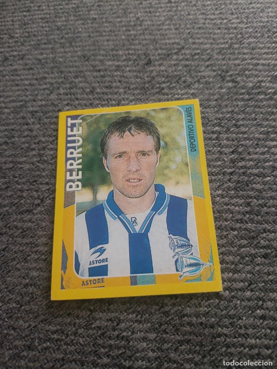 Cromos de f&uacute;tbol: Berruet Alav&eacute;s super campeonato 98/99