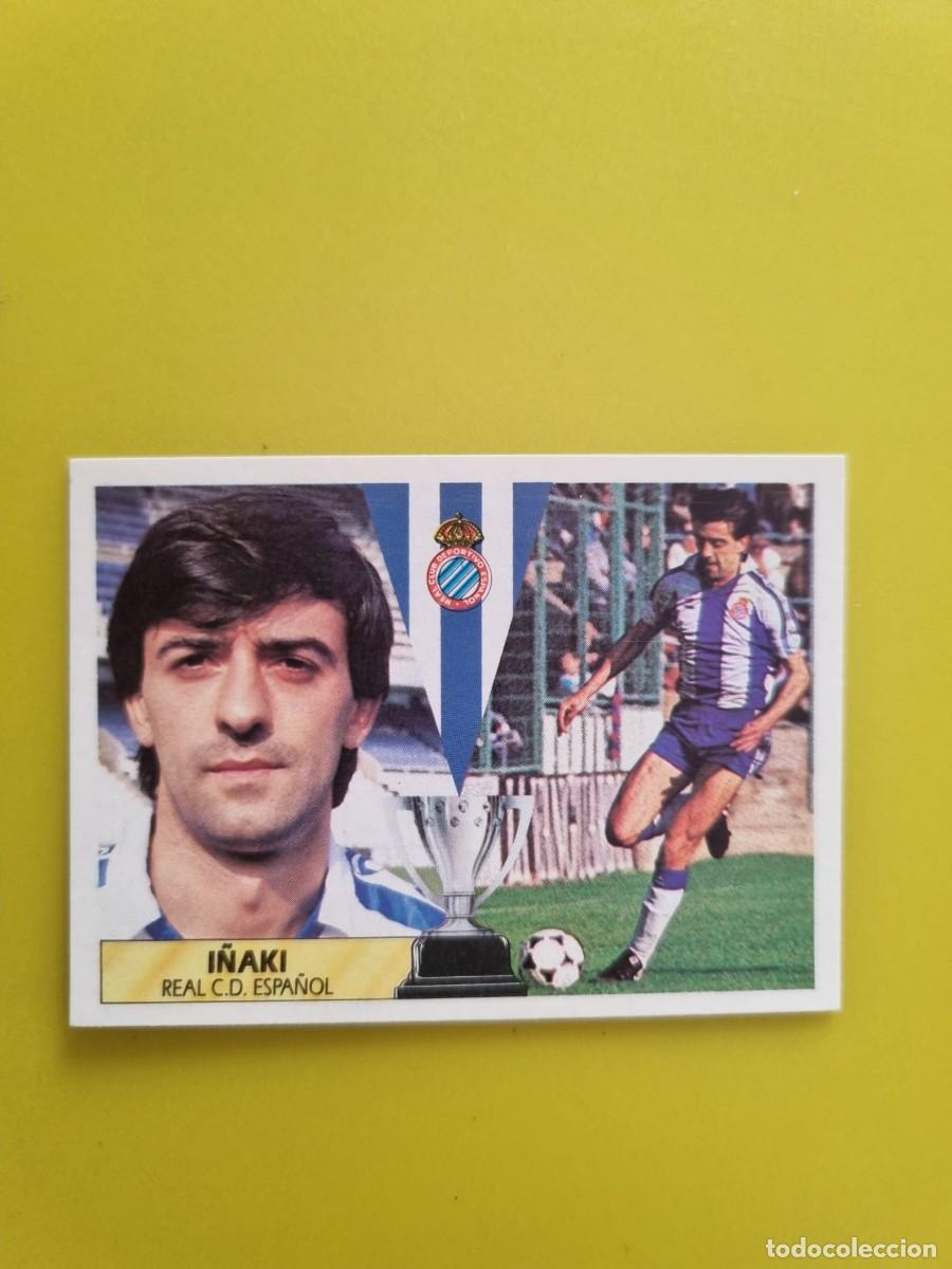 Cromos de f&uacute;tbol: CROMO LIGA ESTE 87 88 1987 1988 NUNCA PEGADO SIN PEGAR I&Ntilde;AKI RCD ESPA&Ntilde;OL AR1026
