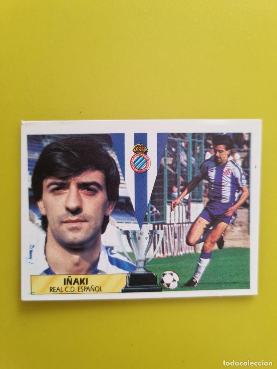 Cromos de f&uacute;tbol: CROMO LIGA ESTE 87 88 1987 1988 NUNCA PEGADO SIN PEGAR I&Ntilde;AKI RCD ESPA&Ntilde;OL AR1026