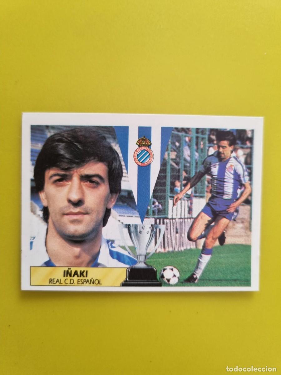 Cromos de f&uacute;tbol: CROMO LIGA ESTE 87 88 1987 1988 NUNCA PEGADO SIN PEGAR I&Ntilde;AKI RCD ESPA&Ntilde;OL AR1026