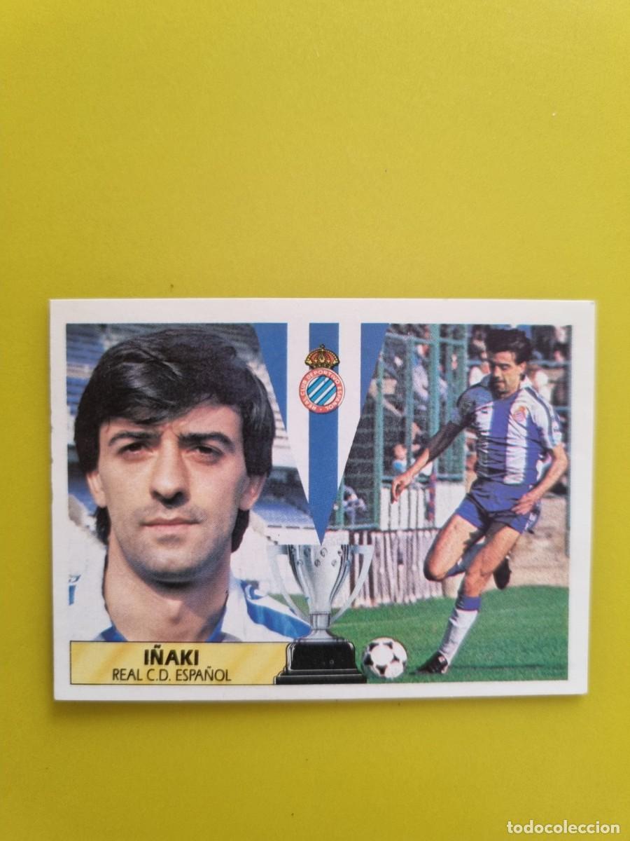 Cromos de f&uacute;tbol: CROMO LIGA ESTE 87 88 1987 1988 NUNCA PEGADO SIN PEGAR I&Ntilde;AKI RCD ESPA&Ntilde;OL AR1026