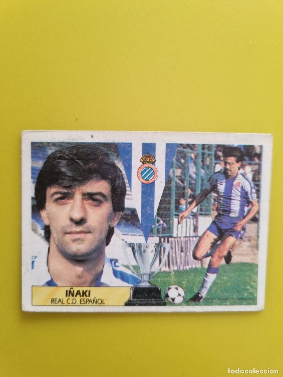 Cromos de f&uacute;tbol: CROMO LIGA ESTE 87 88 1987 1988 NUNCA PEGADO SIN PEGAR I&Ntilde;AKI RCD ESPA&Ntilde;OL AR1026