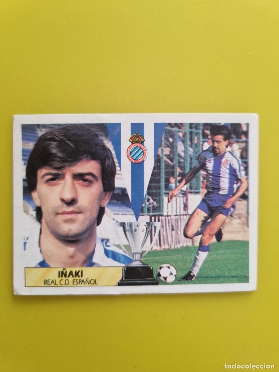 Cromos de f&uacute;tbol: CROMO LIGA ESTE 87 88 1987 1988 NUNCA PEGADO SIN PEGAR I&Ntilde;AKI RCD ESPA&Ntilde;OL AR1026