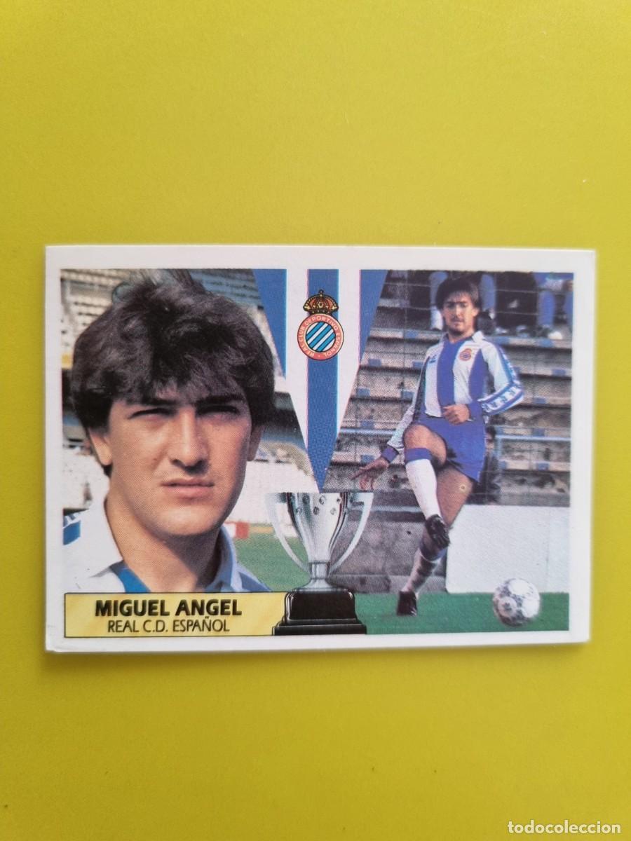 Cromos de f&uacute;tbol: CROMO LIGA ESTE 87 88 1987 1988 NUNCA PEGADO SIN PEGAR MIGUEL ANGEL RCD ESPA&Ntilde;OL AR1026