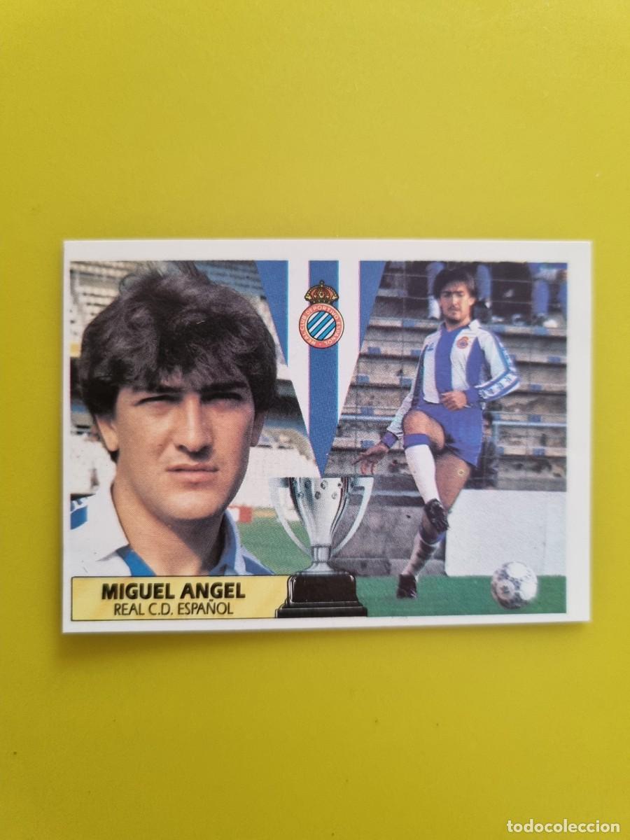 Cromos de f&uacute;tbol: CROMO LIGA ESTE 87 88 1987 1988 NUNCA PEGADO SIN PEGAR MIGUEL ANGEL RCD ESPA&Ntilde;OL AR1026