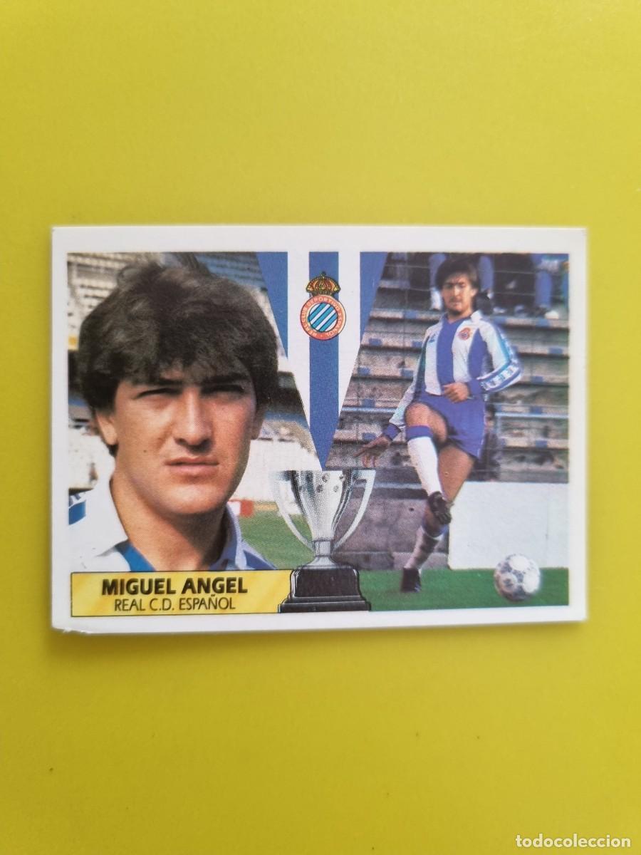 Cromos de f&uacute;tbol: CROMO LIGA ESTE 87 88 1987 1988 NUNCA PEGADO SIN PEGAR MIGUEL ANGEL RCD ESPA&Ntilde;OL AR1026