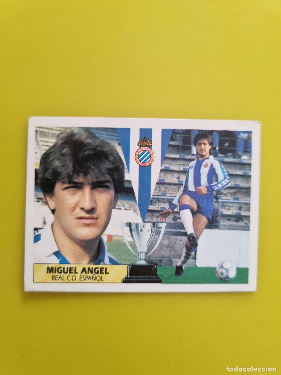 Cromos de f&uacute;tbol: CROMO LIGA ESTE 87 88 1987 1988 NUNCA PEGADO SIN PEGAR MIGUEL ANGEL RCD ESPA&Ntilde;OL AR1026