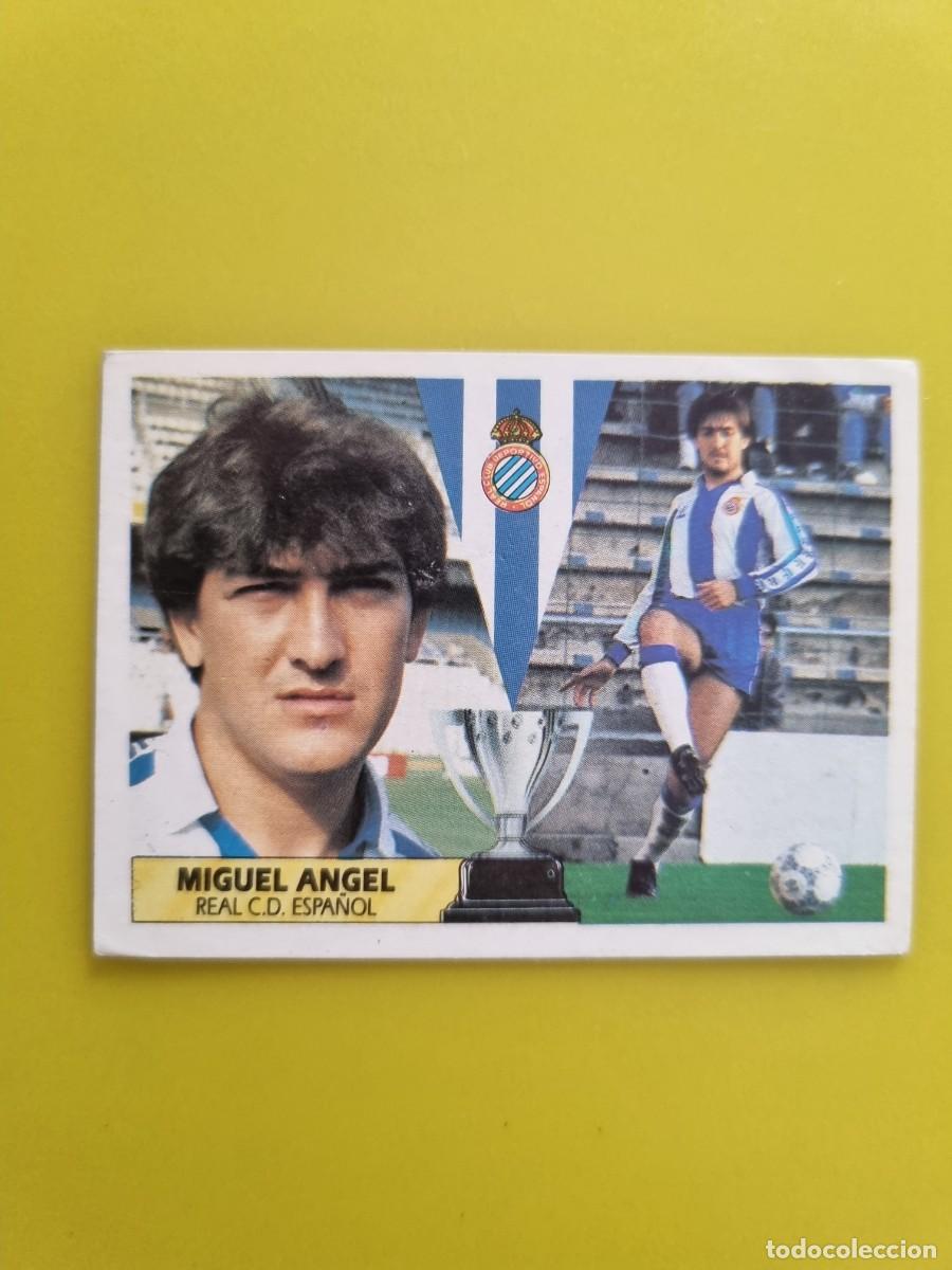 Cromos de f&uacute;tbol: CROMO LIGA ESTE 87 88 1987 1988 NUNCA PEGADO SIN PEGAR MIGUEL ANGEL RCD ESPA&Ntilde;OL AR1026