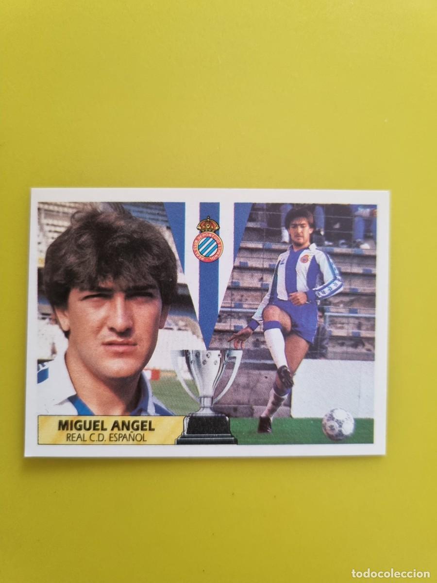 Cromos de f&uacute;tbol: CROMO LIGA ESTE 87 88 1987 1988 NUNCA PEGADO SIN PEGAR MIGUEL ANGEL RCD ESPA&Ntilde;OL AR1026