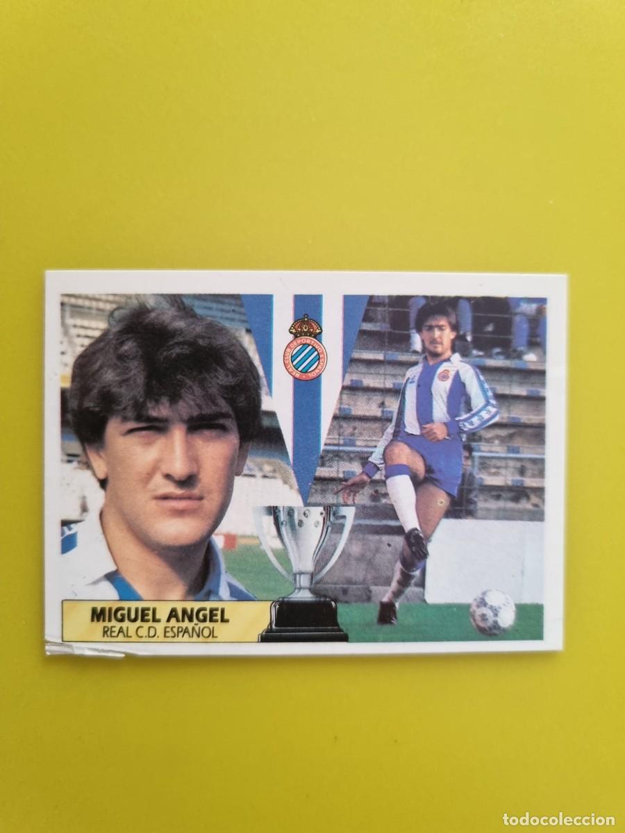 Cromos de f&uacute;tbol: CROMO LIGA ESTE 87 88 1987 1988 NUNCA PEGADO SIN PEGAR MIGUEL ANGEL RCD ESPA&Ntilde;OL AR1026