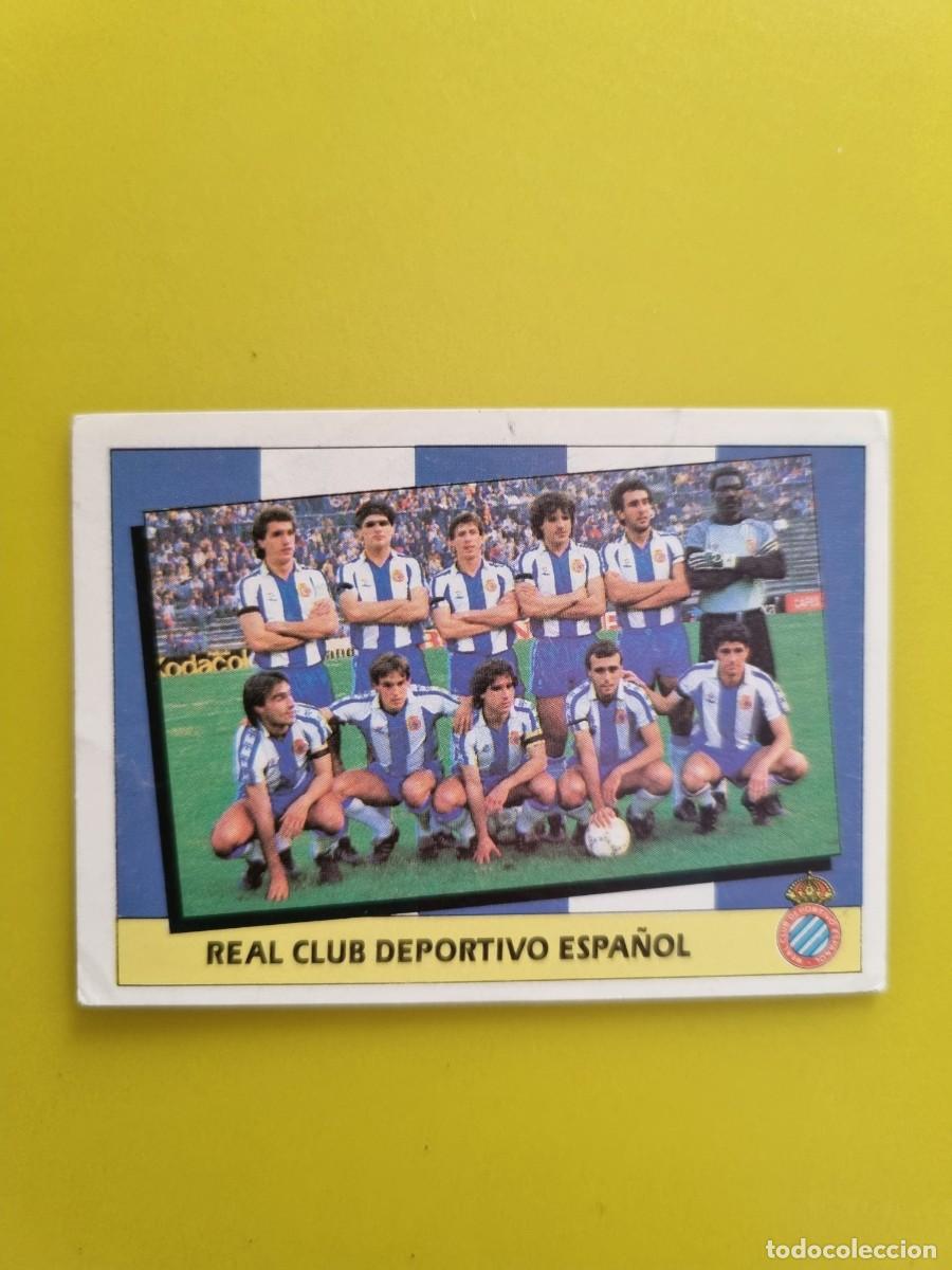 Cromos de f&uacute;tbol: CROMO LIGA ESTE 87 88 1987 1988 NUNCA PEGADO SIN PEGAR ALINEACION RCD ESPA&Ntilde;OL AR1026