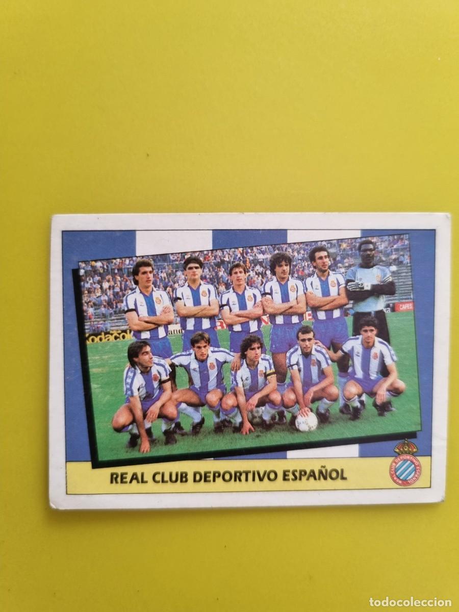 Cromos de f&uacute;tbol: CROMO LIGA ESTE 87 88 1987 1988 NUNCA PEGADO SIN PEGAR ALINEACION RCD ESPA&Ntilde;OL AR1026
