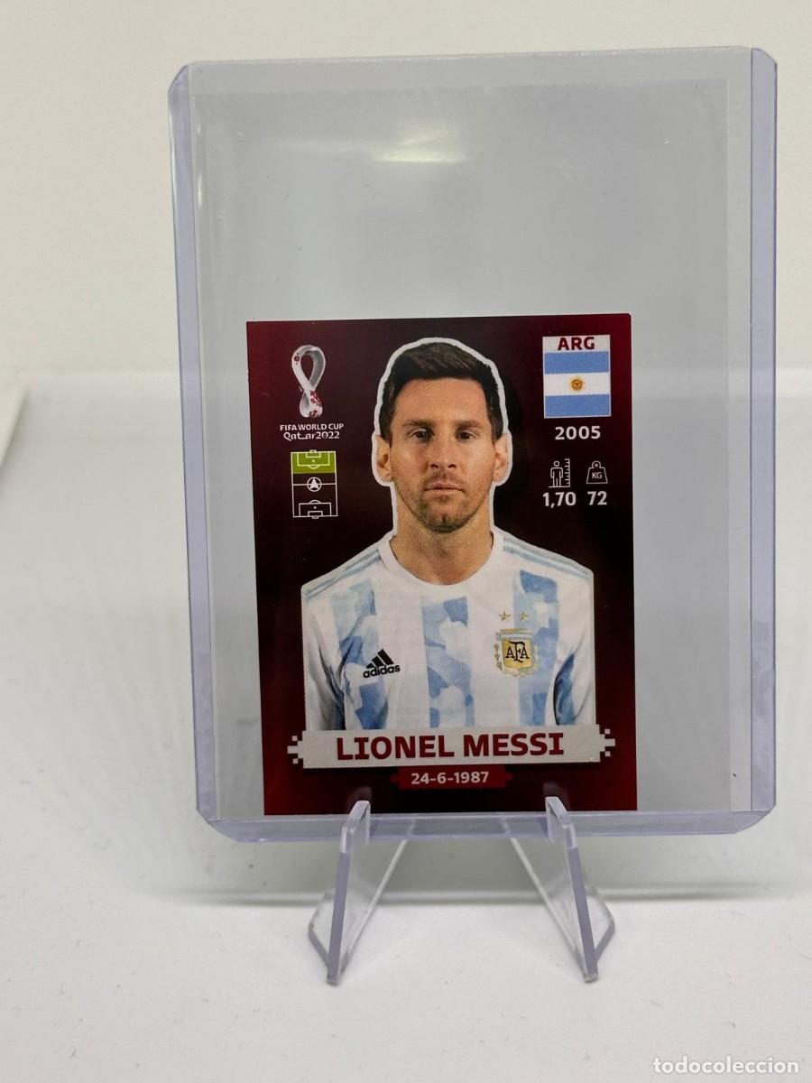 Cromos de f&uacute;tbol: Lionel Messi ARG20 Panini Fifa World Cup 2022 Oryx