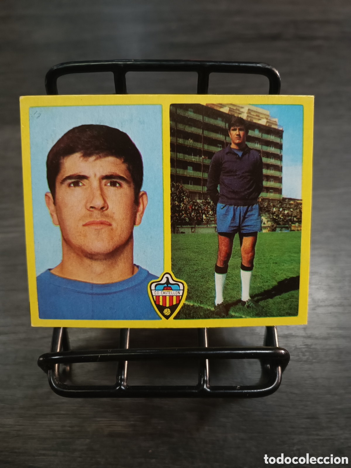 Cromos de f&uacute;tbol: 1972 Liga Este Mendieta Castell&oacute;n Desplegado