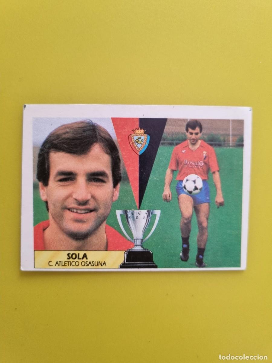 Cromos de f&uacute;tbol: CROMO LIGA ESTE 87 88 1987 1988 NUNCA PEGADO SIN PEGAR SOLA OSASUNA AR1026