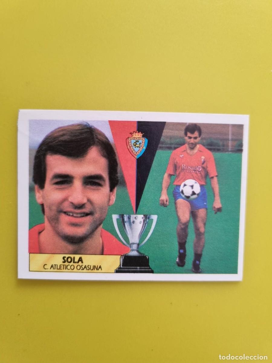 Cromos de f&uacute;tbol: CROMO LIGA ESTE 87 88 1987 1988 NUNCA PEGADO SIN PEGAR SOLA OSASUNA AR1026