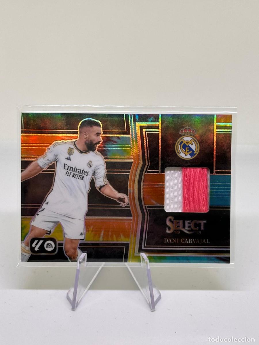 Cromos de f&uacute;tbol: Carvajal 13/25 Parche Real Madrid Panini Prizm Select La Liga 2023 2024