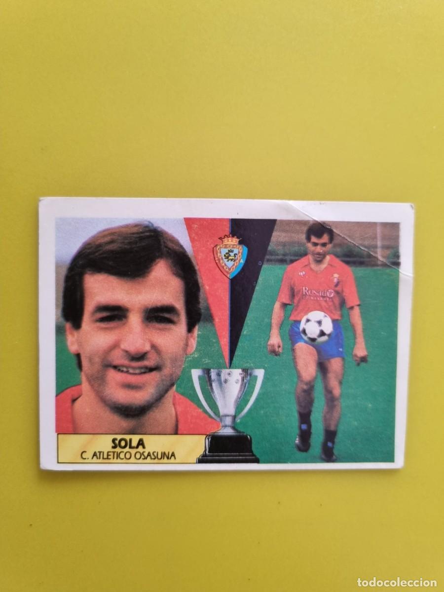 Cromos de f&uacute;tbol: CROMO LIGA ESTE 87 88 1987 1988 NUNCA PEGADO SIN PEGAR SOLA OSASUNA AR1026