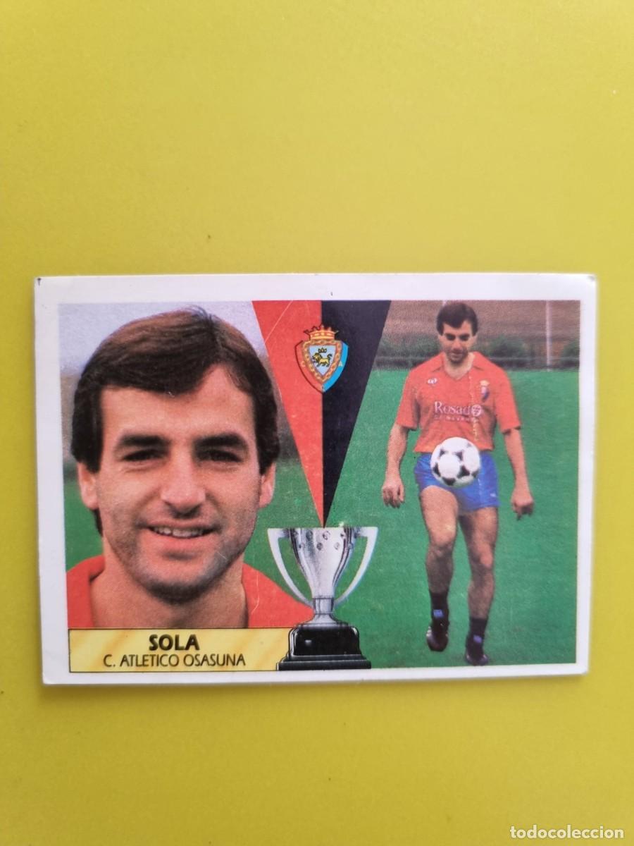 Cromos de f&uacute;tbol: CROMO LIGA ESTE 87 88 1987 1988 NUNCA PEGADO SIN PEGAR SOLA OSASUNA AR1026