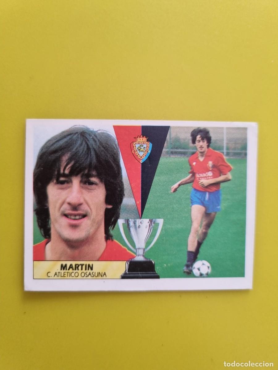 Cromos de f&uacute;tbol: CROMO LIGA ESTE 87 88 1987 1988 NUNCA PEGADO SIN PEGAR MARTIN OSASUNA AR1026