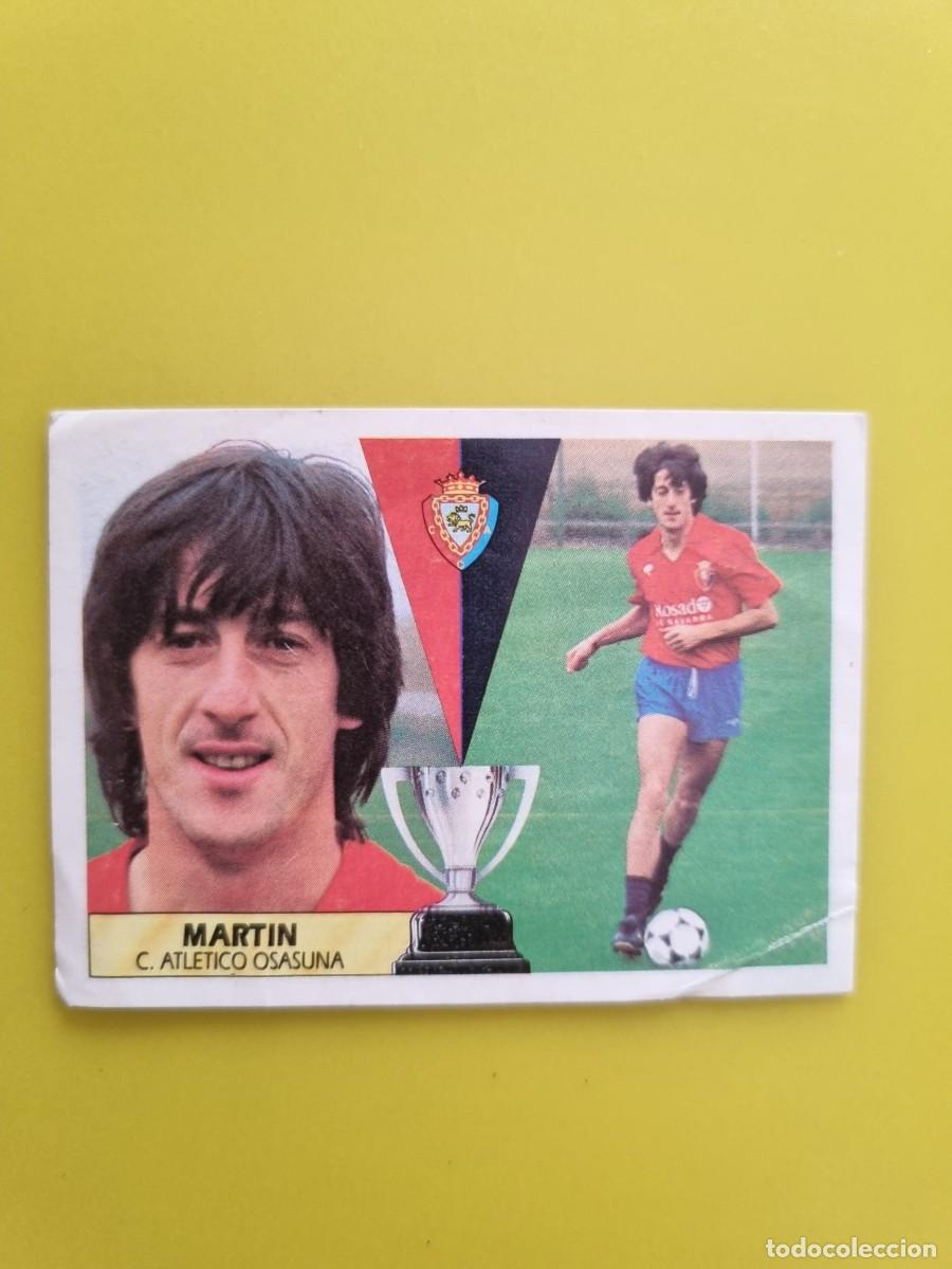 Cromos de f&uacute;tbol: CROMO LIGA ESTE 87 88 1987 1988 NUNCA PEGADO SIN PEGAR MARTIN OSASUNA AR1026