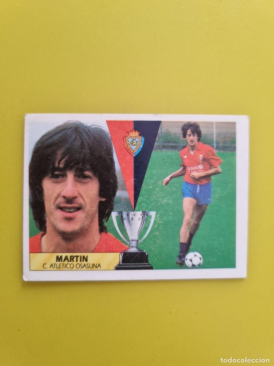 Cromos de f&uacute;tbol: CROMO LIGA ESTE 87 88 1987 1988 NUNCA PEGADO SIN PEGAR MARTIN OSASUNA AR1026