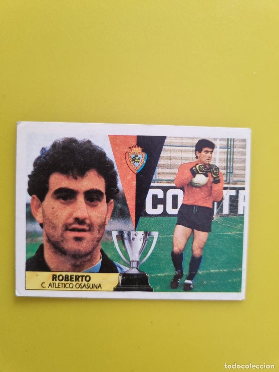 Cromos de f&uacute;tbol: CROMO LIGA ESTE 87 88 1987 1988 NUNCA PEGADO SIN PEGAR ROBERTO OSASUNA AR1026