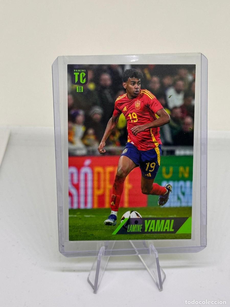 Cromos de f&uacute;tbol: Lamine Yamal 99 Espa&ntilde;a Panini Top Class 2024