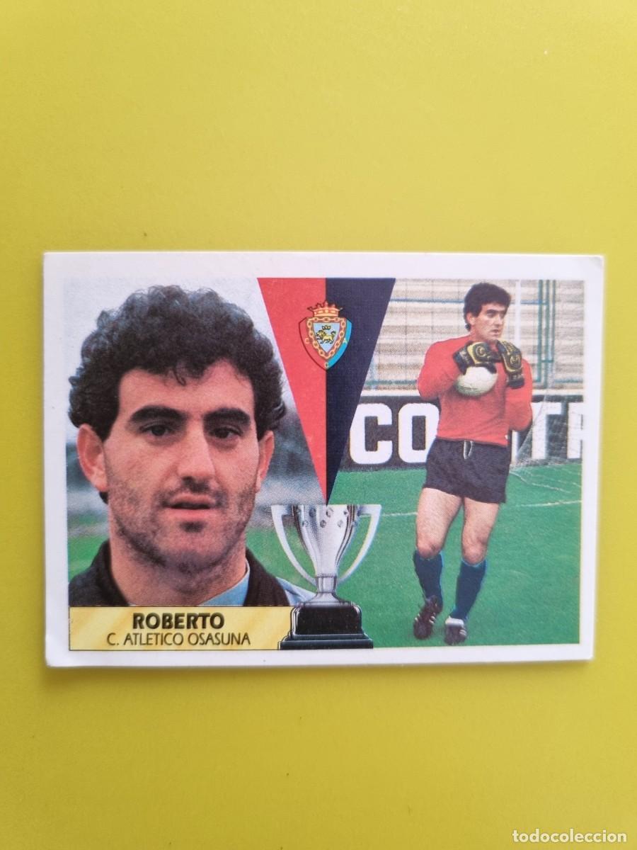 Cromos de f&uacute;tbol: CROMO LIGA ESTE 87 88 1987 1988 NUNCA PEGADO SIN PEGAR ROBERTO OSASUNA AR1026